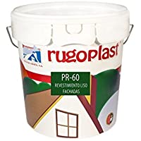 Pintura máxima calidad de exteriores blanca revestimiento liso ideal para decorar las paredes exteriores de tu casa PR…